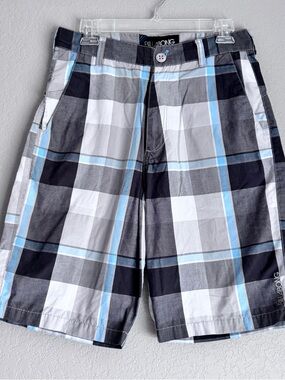 Billabong cotton blend plaid shorts men’s W 30 casual summer
